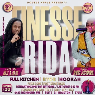 Finesse Friday Flyer