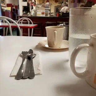 Seating in the back area