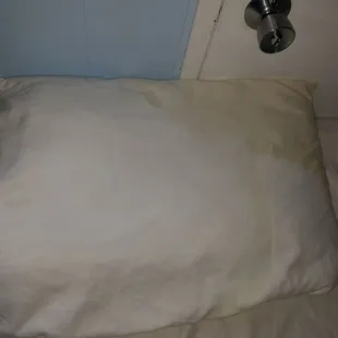 Urine on pillows