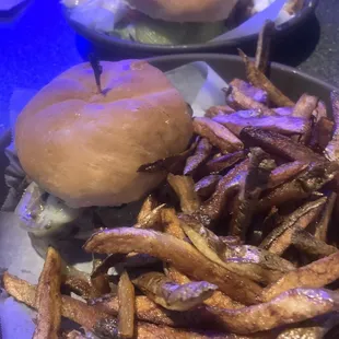 Swiss and Wesson burger