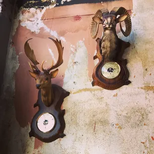 Vintage barometer &amp; Hygrometer