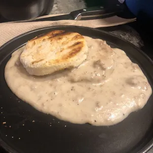 Grits and gravy