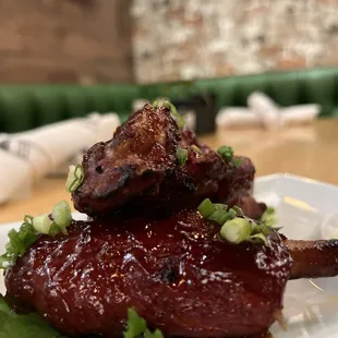Pork Shanks or Hog Wings appetizers
