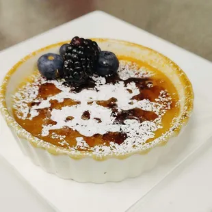 Northern Woods, Maple CremeBrûlée Dessert Special