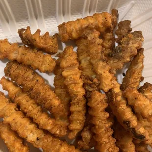 Crinkle fries