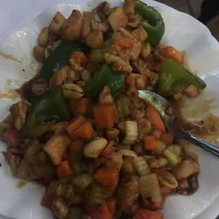 Kung Pao with Peanuts