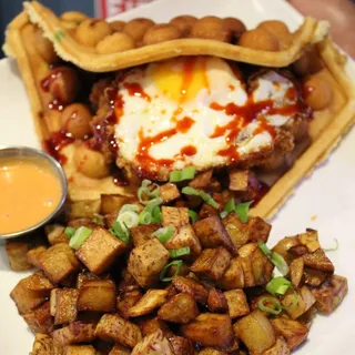 Katsu N Eggettes Waffles