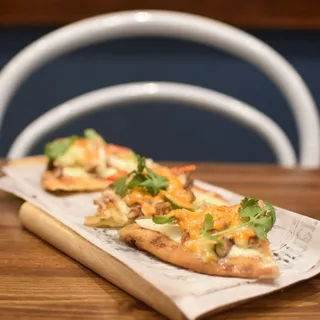 Roasted Duck Scallion Flatbread