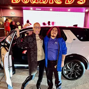 Arriving to valet at Double D&apos;s, Santos&apos; face is the first and last I see.  How wonderful to receive amazing service with a smile.