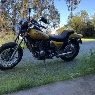 My eliminator that got worked on.