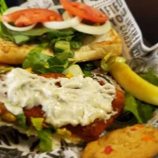 The walleye sandwich