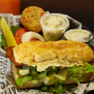 The walleye sandwich