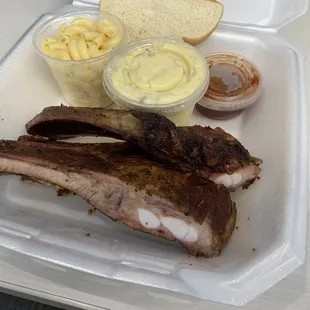 ribs, food, bbq ribs