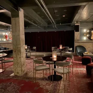 the interior of a restaurant