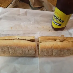 chicken cheesesteak was way too tiny for $14.75