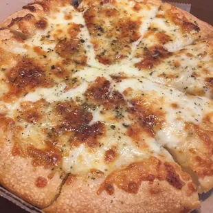 Small white pizza