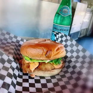 Fried Chicken Burger