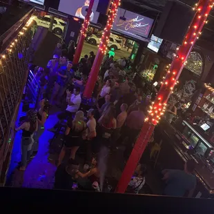 Great Place Had to Visit again!  &amp; Made it upstairs for this great people watching view