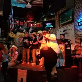 This place is known for karaoke