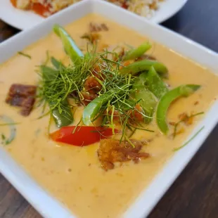 Crispy Pork Panang Curry (off menu)