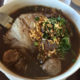 Thai Beef Boat Noodle Soup