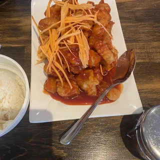 Orange Chicken a La Carte