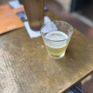 Green tea shot