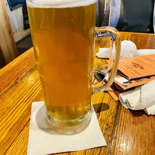 Absolutely humongous beer