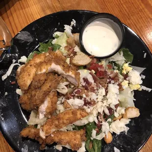 Southern Fried Chicken Salad