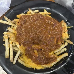 Chili cheese fries
