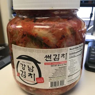 Best kimchi I've tasted so far.  8.99 half gallon