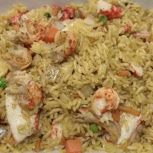 Lobster fried rice