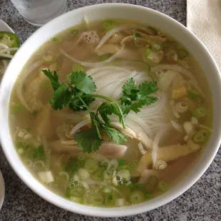 Vietnamese Chicken Pho Noodle Soup
