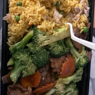 Beef and broccoli