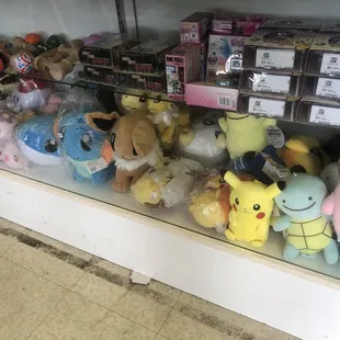 Pokemon plushies!