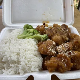 Sesame chicken