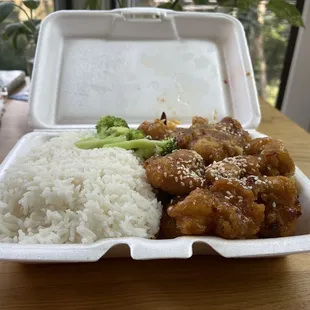 Sesame chicken