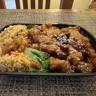 Sesame chicken