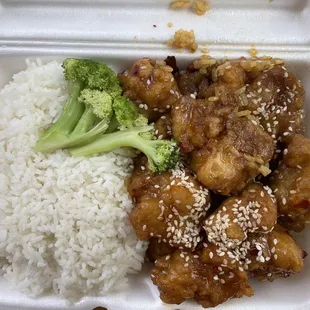 Sesame chicken