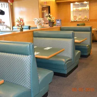 the interior of a restaurant