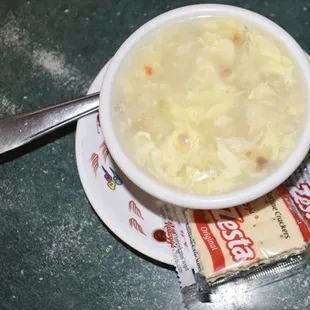 Egg flower Soup