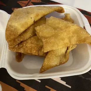 6. Crab Rangoon
