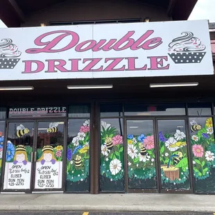 the front of the store