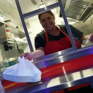 Mama was on the kitchen making amazing food!