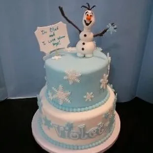 Olaf cake