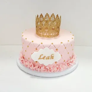 Baby shower cake for a little princess