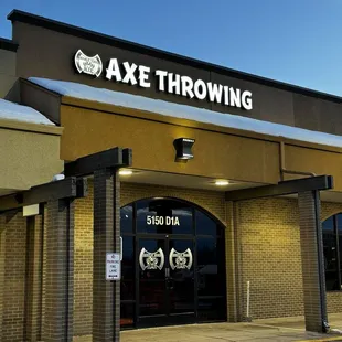 Very nice display and entrance