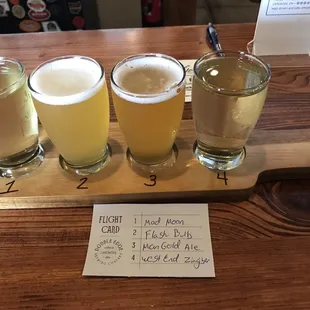 Great selection of brews, the lemon ginger zinger was my favorite!