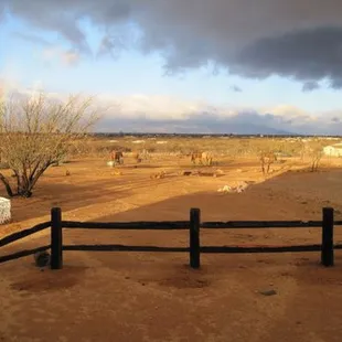 A view from the ranch.
