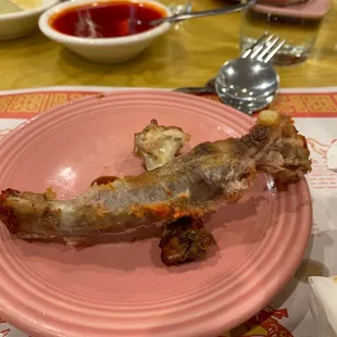 Chicken, B.B.Q. Spare Ribs (4)